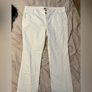 Gap low rose flare khakis sz 16